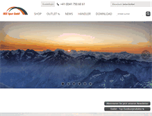 Tablet Screenshot of ibexsport.ch